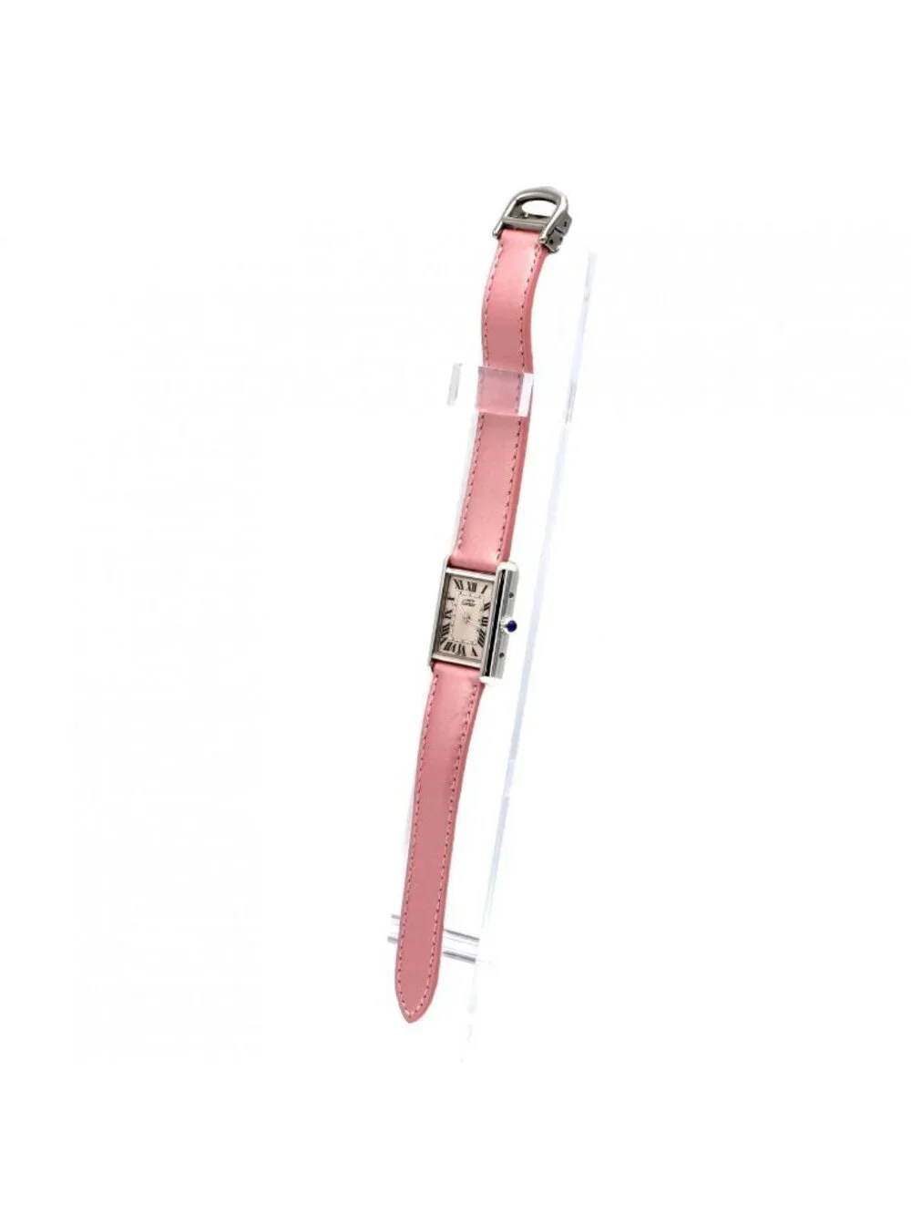 Cartier Must Tank SM Limited Silver Quartz Watch